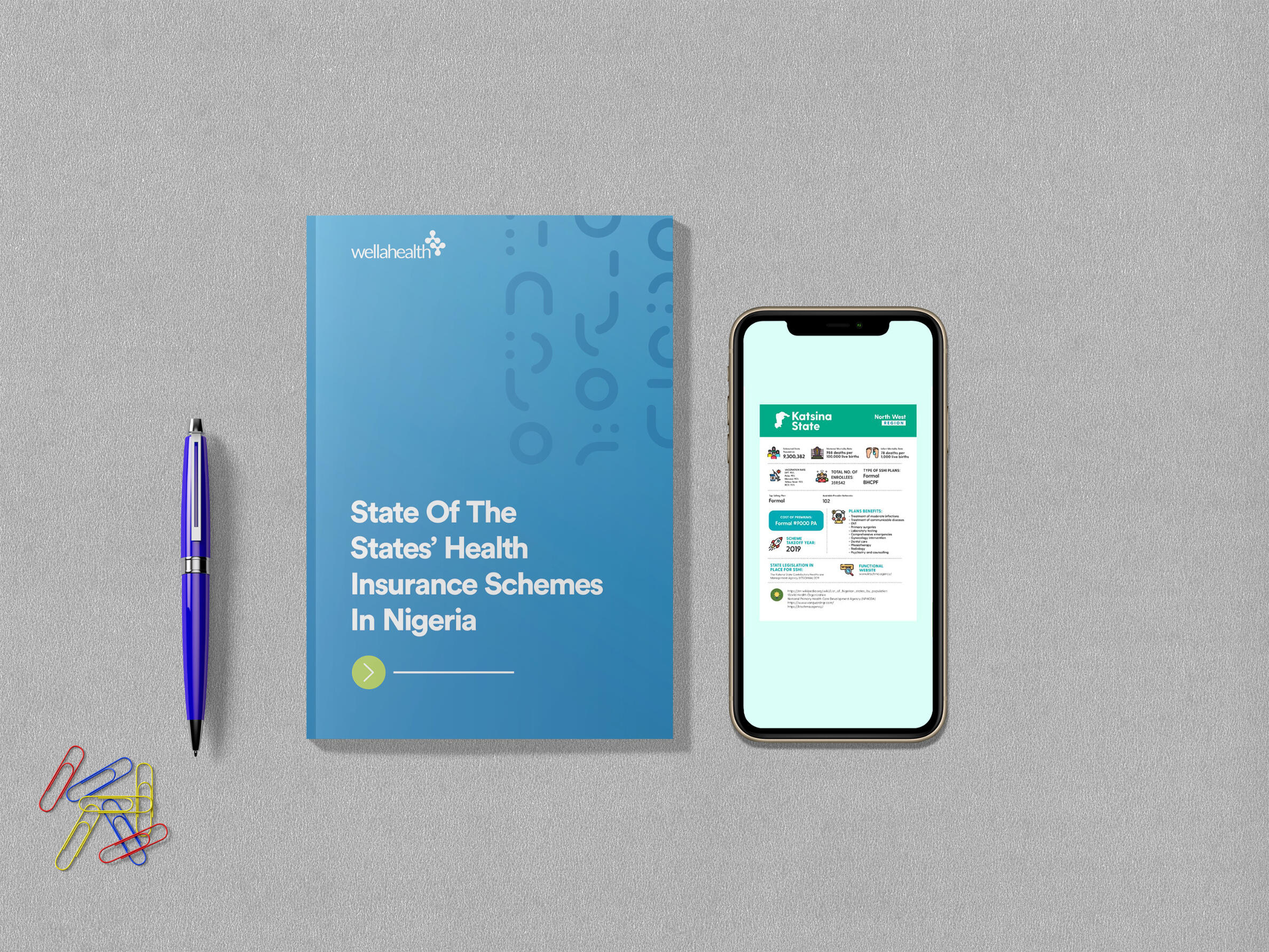 State of States' Health Insurance in Nigeria Mockup